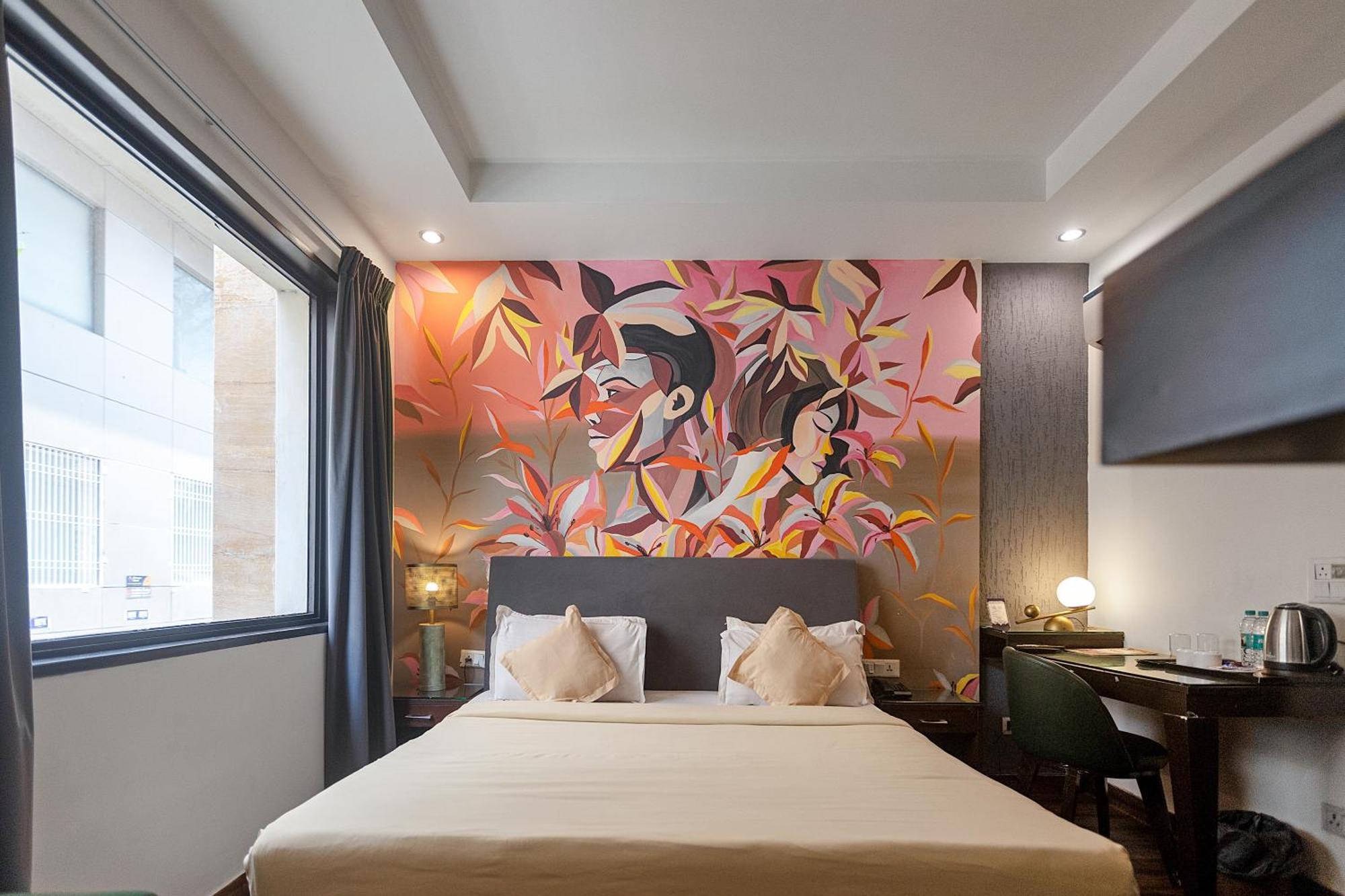 The Grand Vikalp By Saga Hotels Új-Delhi Kültér fotó