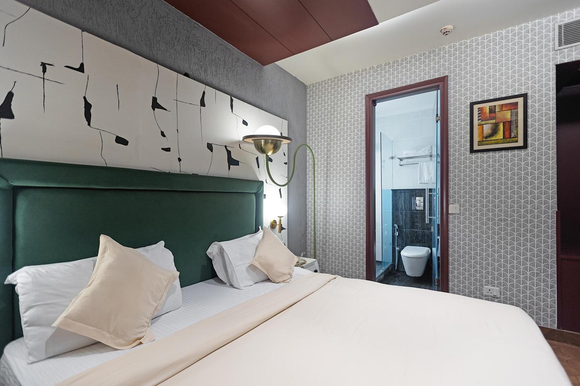 The Grand Vikalp By Saga Hotels Új-Delhi Kültér fotó